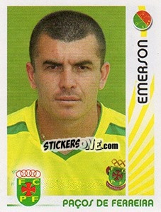 Cromo Emerson - Futebol 2006-2007 - Panini