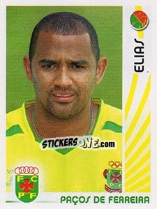 Sticker Elias - Futebol 2006-2007 n. 232 - Panini
