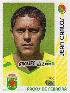 Sticker Jean Carlos - Futebol 2006-2007 n. 235 - Panini