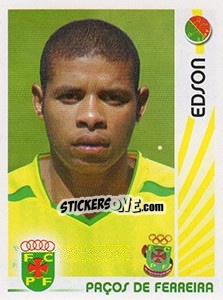 Sticker Edson - Futebol 2006-2007 - Panini