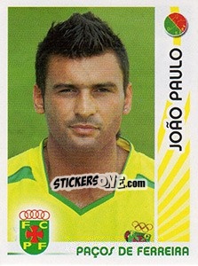 Sticker João Paulo - Futebol 2006-2007 - Panini