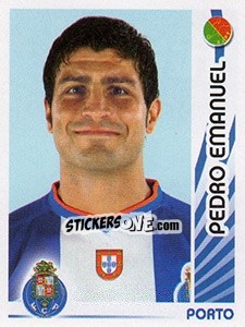 Sticker Pedro Emanuel - Futebol 2006-2007 n. 246 - Panini