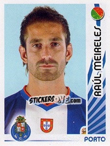 Sticker Raúl Meireles - Futebol 2006-2007 n. 250 - Panini