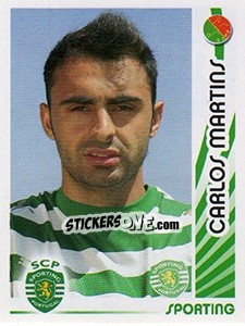 Cromo Carlos Martins - Futebol 2006-2007 - Panini