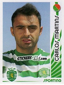 Figurina Carlos Martins - Futebol 2006-2007 - Panini