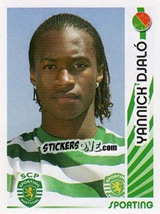Sticker Yannick Djaló - Futebol 2006-2007 n. 277 - Panini
