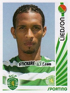 Sticker Liedson - Futebol 2006-2007 n. 279 - Panini