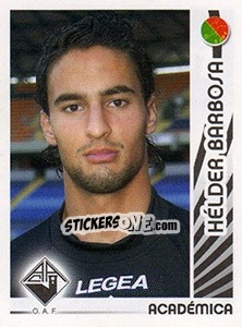 Sticker Hélder Barbosa - Futebol 2006-2007 - Panini