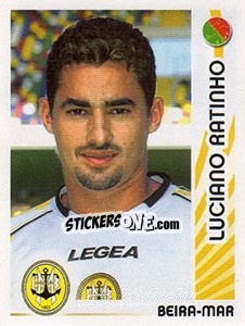 Cromo Luciano Ratinho - Futebol 2006-2007 - Panini