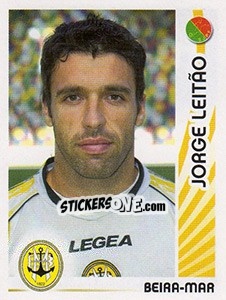 Cromo Jorge Leitão - Futebol 2006-2007 - Panini