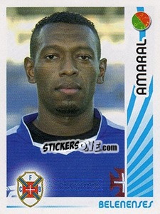 Sticker Amaral - Futebol 2006-2007 n. 65 - Panini