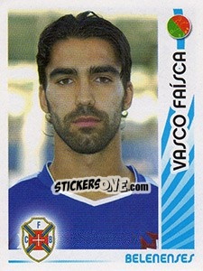 Sticker Vasco Faísca - Futebol 2006-2007 - Panini