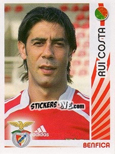 Sticker Rui Costa - Futebol 2006-2007 n. 94 - Panini