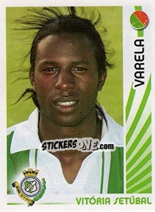 Figurina Silvestre Varela - Futebol 2006-2007 - Panini