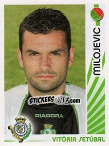 Sticker Milojevic - Futebol 2006-2007 - Panini