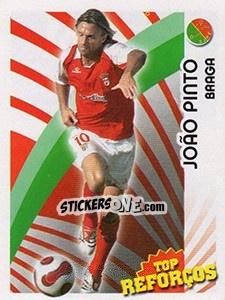 Sticker João Pinto (Braga) - Futebol 2006-2007 n. 343 - Panini