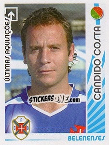 Figurina Candido Costa (Belenenses) - Futebol 2006-2007 - Panini