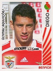Sticker Diego (Benfica) - Futebol 2006-2007 n. 361 - Panini