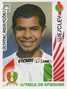 Sticker Wescley (E.Amadora) - Futebol 2006-2007 - Panini