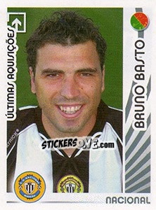 Sticker Bruno Basto (Nacional) - Futebol 2006-2007 - Panini
