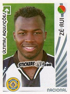 Sticker Zé Rui (Nacional) - Futebol 2006-2007 - Panini