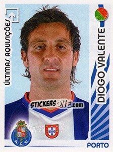 Sticker Diogo Valente (Porto) - Futebol 2006-2007 - Panini