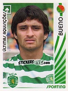 Sticker Bueno (Sporting) - Futebol 2006-2007 n. 385 - Panini