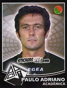Figurina Paulo Adriano - Futebol 2005-2006 n. 12 - Panini
