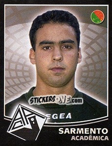 Figurina Sarmento - Futebol 2005-2006 - Panini