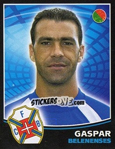 Figurina Gaspar - Futebol 2005-2006 - Panini