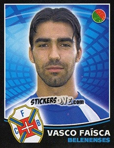 Sticker Vasco Faísca - Futebol 2005-2006 - Panini