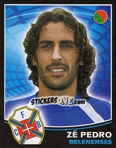 Sticker Zé Pedro - Futebol 2005-2006 n. 38 - Panini