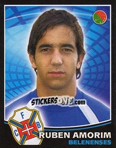 Figurina Ruben Amorim - Futebol 2005-2006 - Panini