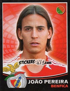 Cromo João Pereira - Futebol 2005-2006 - Panini