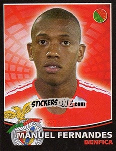 Sticker Manuel Fernandes - Futebol 2005-2006 n. 57 - Panini