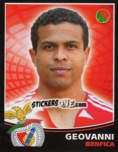 Sticker Geovanni - Futebol 2005-2006 n. 59 - Panini