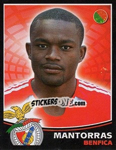 Sticker Mantorras - Futebol 2005-2006 n. 64 - Panini