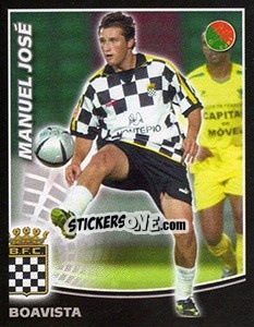 Figurina Manuel José - Futebol 2005-2006 - Panini