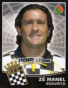 Figurina Zé Manel - Futebol 2005-2006 - Panini