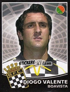 Figurina Diogo Valente - Futebol 2005-2006 - Panini