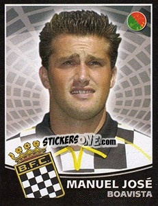 Sticker Manuel José - Futebol 2005-2006 n. 83 - Panini