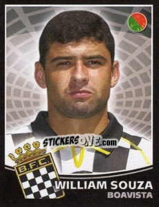 Sticker William Souza - Futebol 2005-2006 - Panini