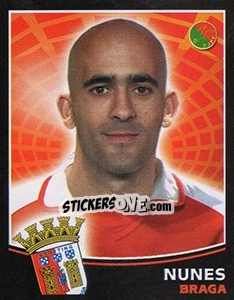 Sticker Nunes - Futebol 2005-2006 - Panini