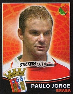 Sticker Paulo Jorgé - Futebol 2005-2006 n. 98 - Panini