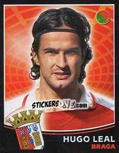 Sticker Hugo Leal - Futebol 2005-2006 n. 100 - Panini