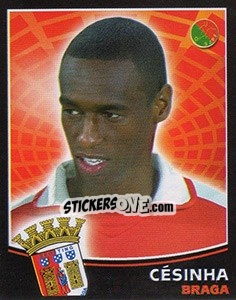 Sticker Césinha - Futebol 2005-2006 n. 109 - Panini