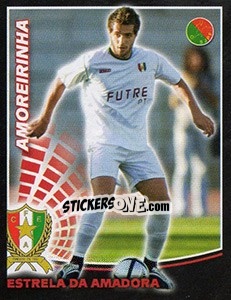 Sticker Amoreirinha - Futebol 2005-2006 n. 113 - Panini