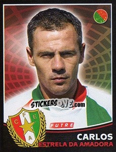 Figurina Carlos - Futebol 2005-2006 n. 117 - Panini