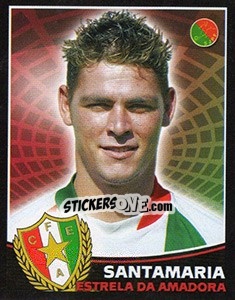 Figurina Santamaria - Futebol 2005-2006 n. 119 - Panini