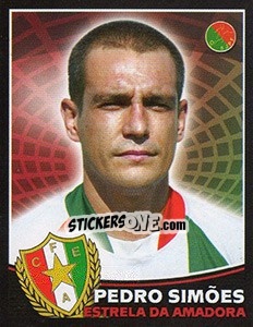 Figurina Pedro Simões - Futebol 2005-2006 - Panini